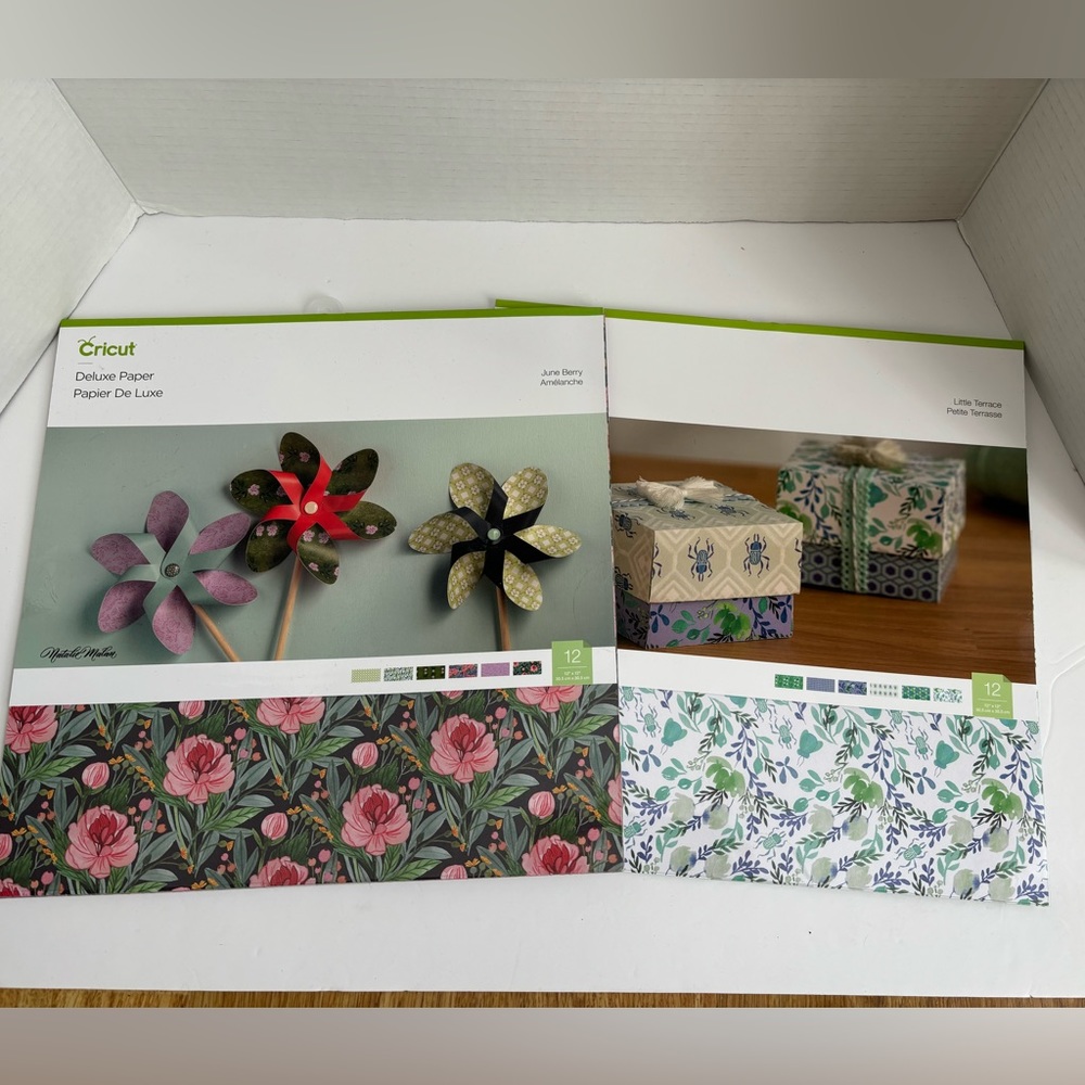 Cricut deluxe paper X2